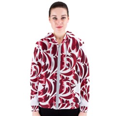 Abstract Geometric Art Fractal Women s Zipper Hoodie by Pakrebo