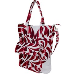 Abstract Geometric Art Fractal Shoulder Tote Bag by Pakrebo