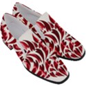 Abstract Geometric Art Fractal Slip On Heel Loafers View3