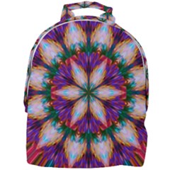 Seamless Abstract Colorful Tile Mini Full Print Backpack