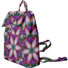 Seamless Abstract Colorful Tile Buckle Everyday Backpack by Pakrebo