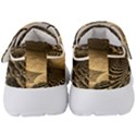 Fractal Bones Cave Fossil Render Kids  Velcro Strap Shoes View4