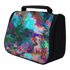 Seamless Abstract Colorful Tile Full Print Travel Pouch (small)