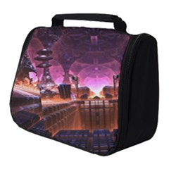 Fractal Mandelbulb 3d Full Print Travel Pouch (small)