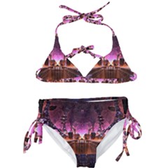 Fractal Mandelbulb 3d Kids  Classic Bikini Set by Pakrebo