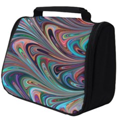 Seamless Abstract Marble Colorful Full Print Travel Pouch (big)