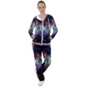 Brush Particles Music Clef Wave Women s Tracksuit View1