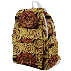 Roses Flowers Love Red Plant Top Flap Backpack