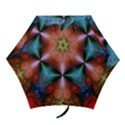 Fractal Fractal Background Design Mini Folding Umbrellas View1