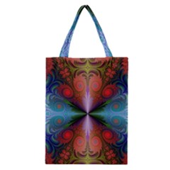 Fractal Fractal Background Design Classic Tote Bag by Pakrebo