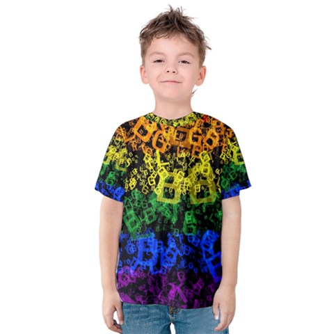 Lgbt Pride Rainbow Gay Lesbian Kids  Cotton Tee by Pakrebo