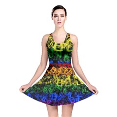 Lgbt Pride Rainbow Gay Lesbian Reversible Skater Dress by Pakrebo