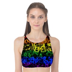 Lgbt Pride Rainbow Gay Lesbian Tank Bikini Top by Pakrebo