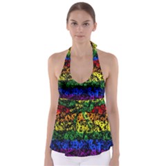 Lgbt Pride Rainbow Gay Lesbian Babydoll Tankini Top by Pakrebo