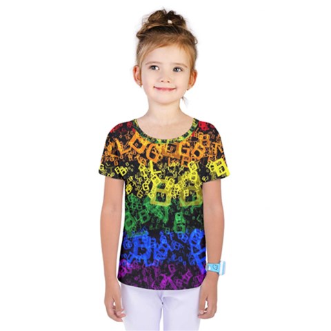 Lgbt Pride Rainbow Gay Lesbian Kids  One Piece Tee by Pakrebo