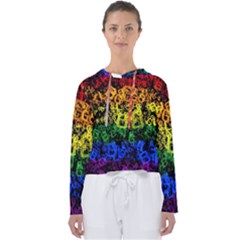 Lgbt Pride Rainbow Gay Lesbian Women s Slouchy Sweat