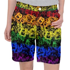 Lgbt Pride Rainbow Gay Lesbian Pocket Shorts by Pakrebo