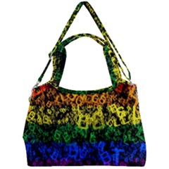 Lgbt Pride Rainbow Gay Lesbian Double Compartment Shoulder Bag by Pakrebo