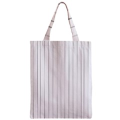 Bright Linear Abstract Print Zipper Classic Tote Bag