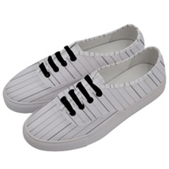 Bright Linear Abstract Print Men s Classic Low Top Sneakers