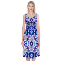 Ml 126 1 Midi Sleeveless Dress by ArtworkByPatrick