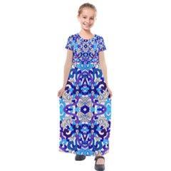 Ml 126 1 Kids  Short Sleeve Maxi Dress by ArtworkByPatrick