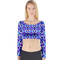 Ml 126 2 Long Sleeve Crop Top by ArtworkByPatrick