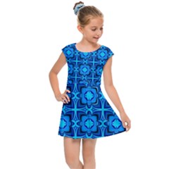 Ml 127 Kids  Cap Sleeve Dress by ArtworkByPatrick