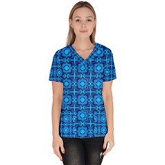 Ml 127 Women s V-neck Scrub Top by ArtworkByPatrick