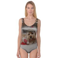 Cockapoo In Dog s Bed Princess Tank Leotard 