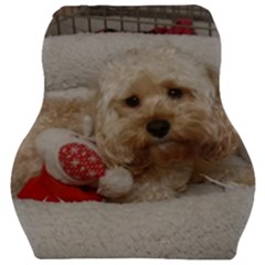 Cockapoo In Dog s Bed Car Seat Velour Cushion  by pauchesstore