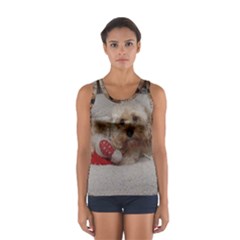 Cockapoo In Dog s Bed Sport Tank Top  by pauchesstore