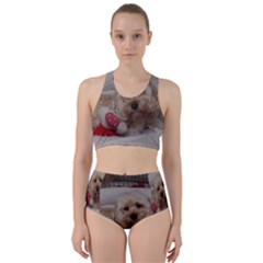 Cockapoo In Dog s Bed Racer Back Bikini Set by pauchesstore