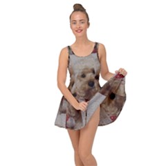 Cockapoo In Dog s Bed Inside Out Casual Dress by pauchesstore