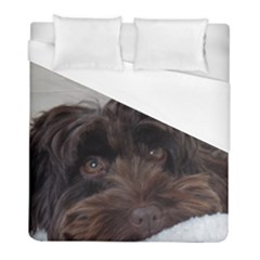 Laying In Dog Bed Duvet Cover (full/ Double Size) by pauchesstore