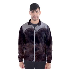 Laying In Dog Bed Windbreaker (men) by pauchesstore