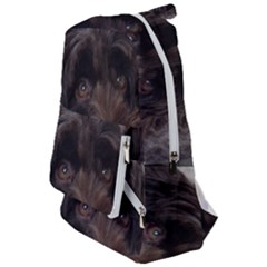 Laying In Dog Bed Travelers  Backpack by pauchesstore