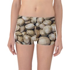 Shellfishs Photo Print Pattern Boyleg Bikini Bottoms by dflcprintsclothing