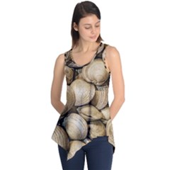 Shellfishs Photo Print Pattern Sleeveless Tunic by dflcprintsclothing