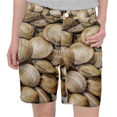 Shellfishs Photo Print Pattern Pocket Shorts by dflcprintsclothing