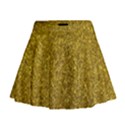 Gold Sparkles Mini Flare Skirt View1