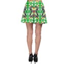 Modern Vintage Butterfly Geometric Skater Skirt View2