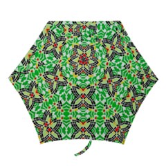 Modern Vintage Butterfly Geometric Mini Folding Umbrellas