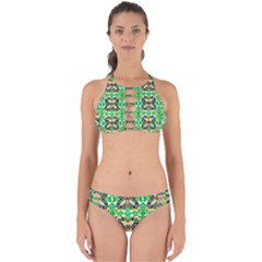 Modern Vintage Butterfly Geometric Perfectly Cut Out Bikini Set by beautyskulls