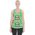 Modern Vintage Butterfly Geometric Piece Up Tank Top View1