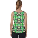 Modern Vintage Butterfly Geometric Velvet Tank Top View2