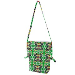 Modern Vintage Butterfly Geometric Folding Shoulder Bag