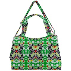 Modern Vintage Butterfly Geometric Double Compartment Shoulder Bag