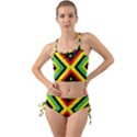 Reggae Vintage Geometric Vibrations Mini Tank Bikini Set View1