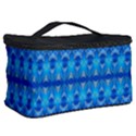 Stunning Luminous Blue Micropattern Magic Cosmetic Storage View2